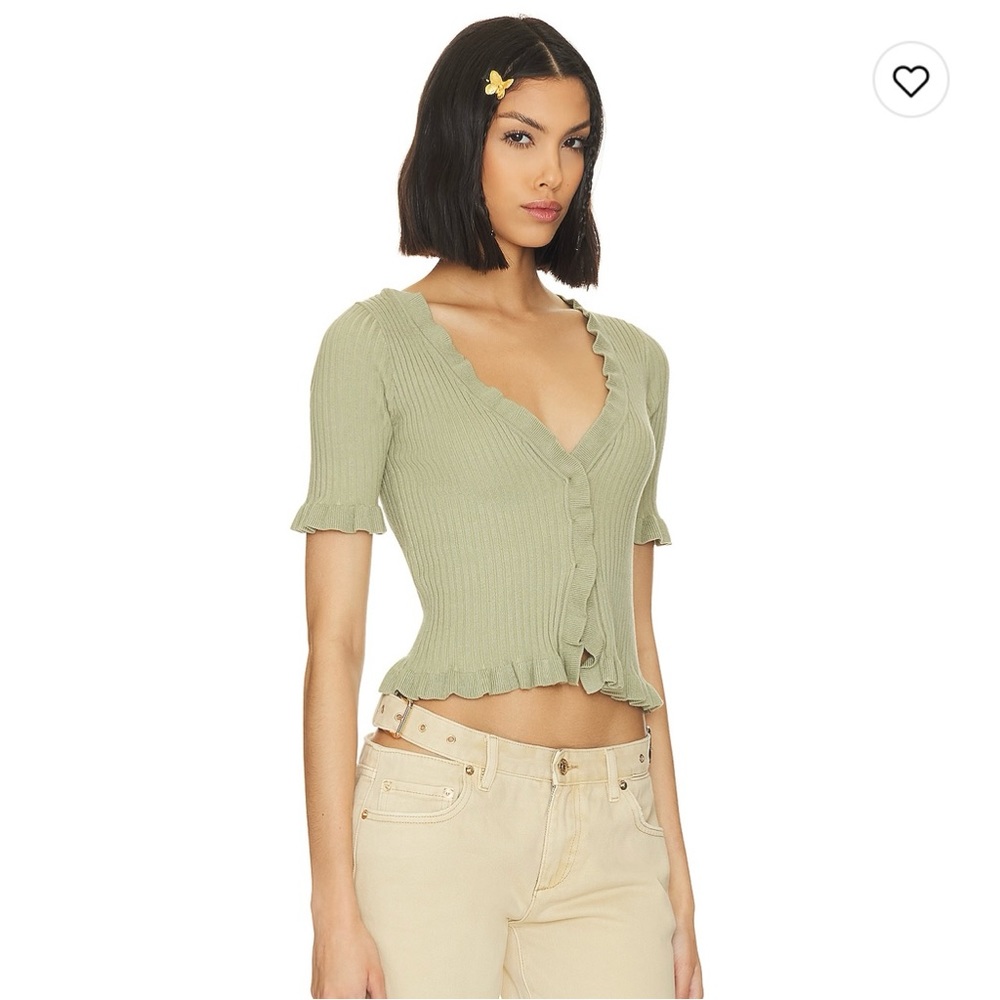 Lovers and Friends Carissa Ruffle Sweater